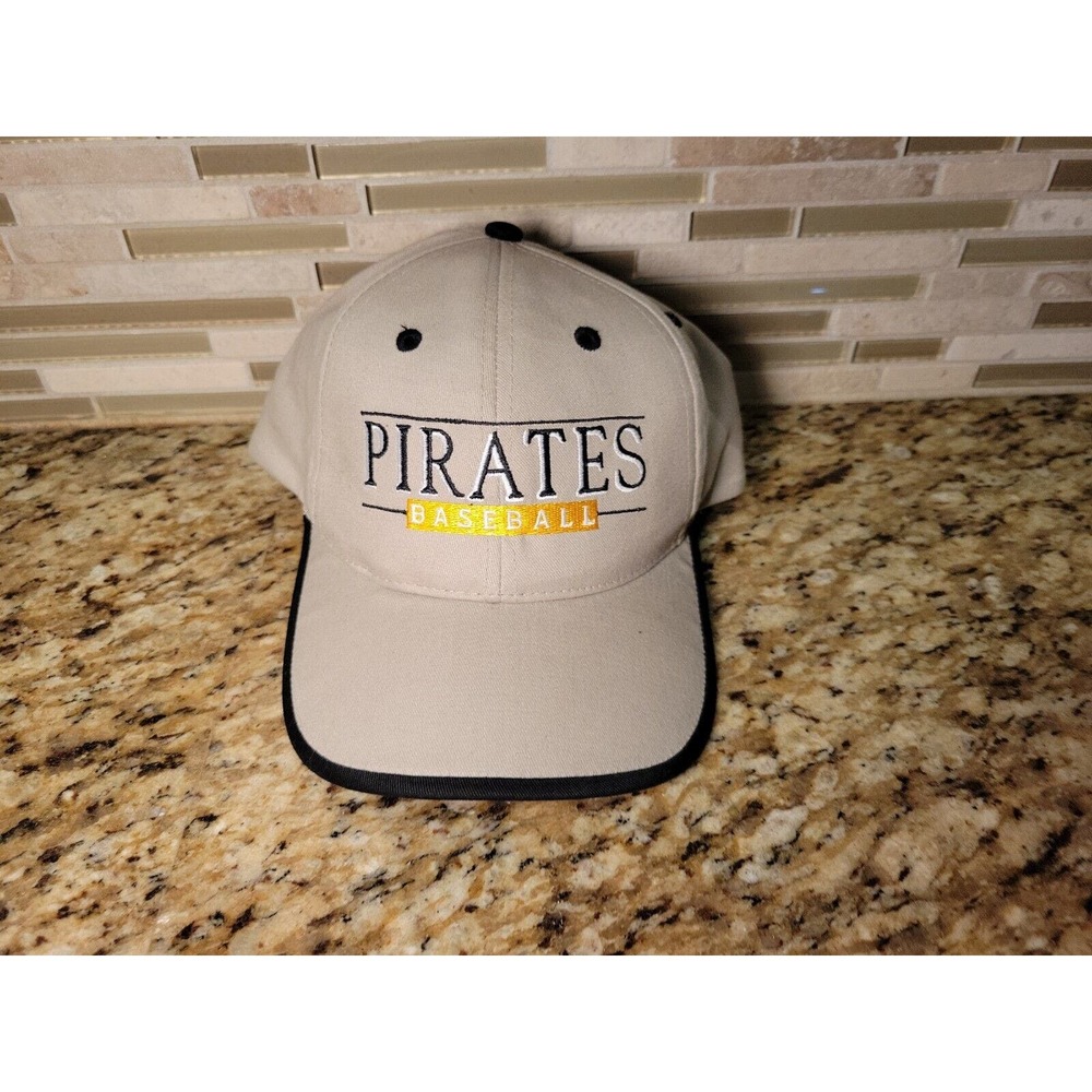 Pittsburgh Pirates Hat MLB Fan Favorite adjustable Cap Tan Baseball Snapback